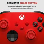 ⁦Microsoft Xbox Wireless Controller (Pulse Red)  Buy Online at Best Price in KSA - Souq is now Amazon.sa: Videogames⁩ - الصورة ⁦5⁩