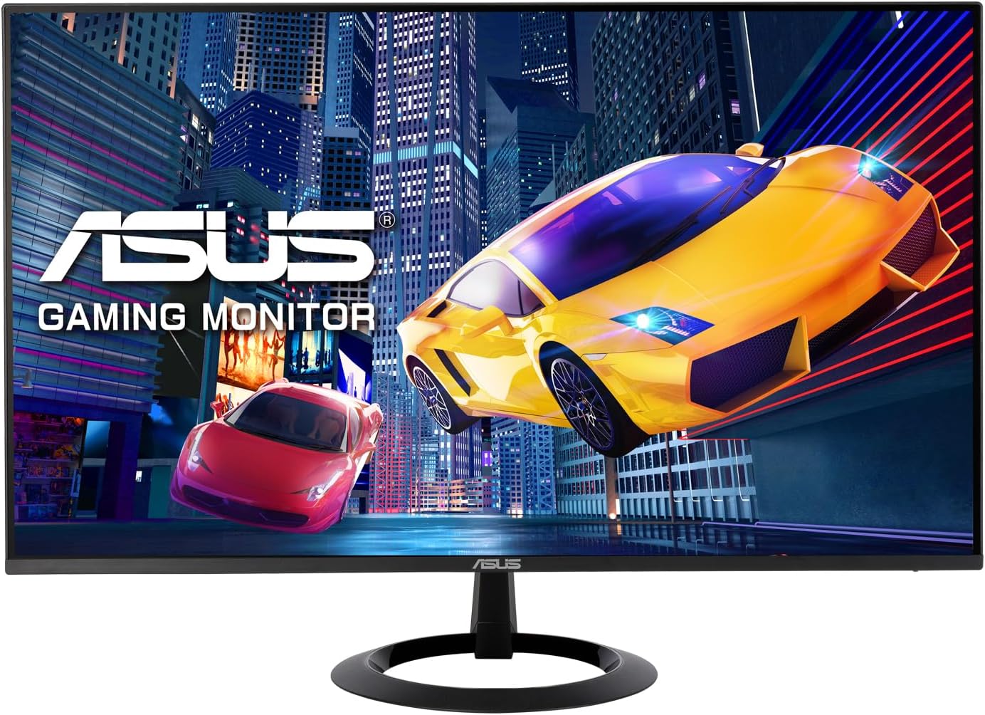 71waMwxJmFL._AC_SL1500_.jpg ASUS VZ24EHF Eye Care Gaming Monitor 24 inches (IPS, Full HD, Frameless, 100 Hz, Adaptive Sync, 1 ms MPRT, HDMI, Low Blue Light, Flicker-Free, Wall Mountable) Buy Online at Best Price in KSA - Souq is now Amazon.sa: Videogames - الصورة 1